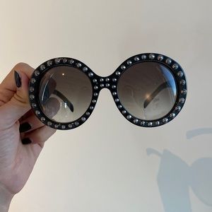 PRADA STUDDED SUNGLASSES